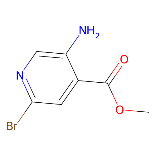 <em>5</em>-氨基-<em>2</em>-溴吡啶-<em>4</em>-羧酸<em>甲</em><em>酯</em>，1363383-38-3，97%