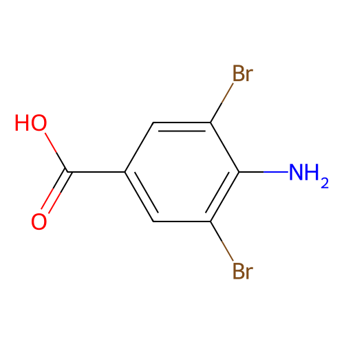 <em>4</em>-氨基-3,5-<em>二</em><em>溴</em><em>苯甲酸</em>，4123-72-2，98%