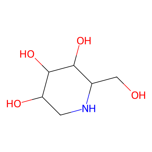 1-脱氧野尻霉素，19130-96-2，10mM in DMSO