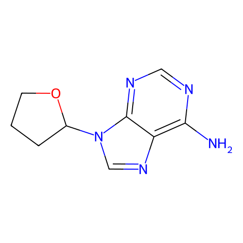 9-(<em>四</em><em>氢</em>-<em>2</em>-<em>呋喃</em>)腺膘呤，17318-31-9，95%