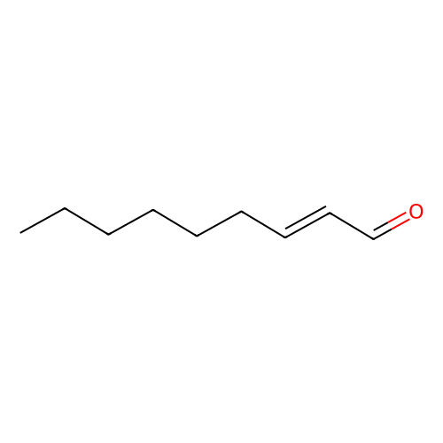 反-2-<em>壬烯</em>醛，18829-56-<em>6</em>，>95.0%(GC)