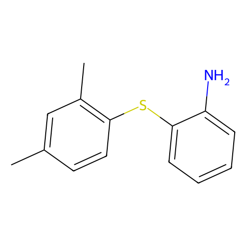 2-((2,4-<em>二甲基</em>苯基)<em>硫</em><em>基</em>)苯胺，1019453-85-0，97%