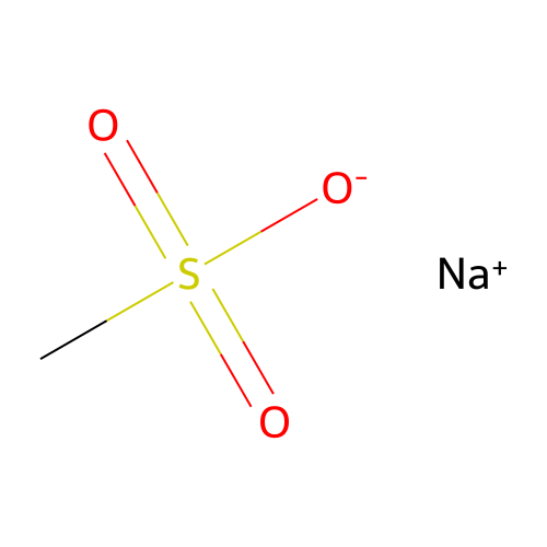 甲磺酸钠，2386-<em>57</em>-4，>98.0%(T)