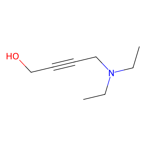 4-二乙氨基-<em>2</em>-<em>丁炔</em>-1-醇，10575-25-4，>95.0%(GC)(T)