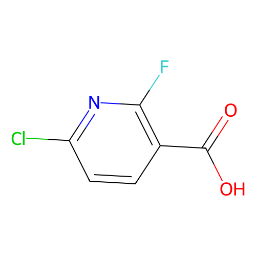 <em>6</em>-氯-<em>2</em>-氟<em>吡啶</em>-3-<em>羧酸</em>，1211578-46-9，97%