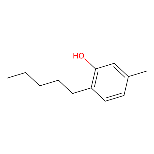 2-戊基-5-甲基苯酚，1300-94-3，>98.0%(GC