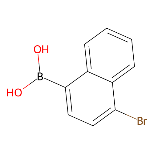 4-溴-1-萘<em>硼酸</em>(<em>含</em><em>不定量</em><em>的</em><em>酸酐</em>)，145965-14-6，97%