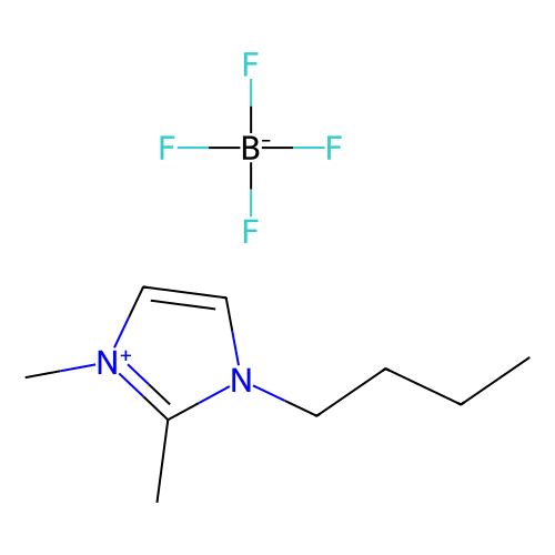 1-丁基-2,3-二甲基咪唑四氟硼酸盐，402846-78-0，97