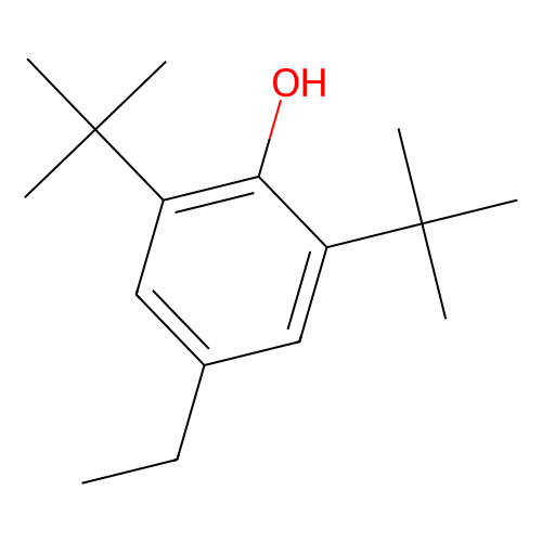 2,6-二叔丁基-4-乙基苯酚，<em>4130</em>-42-1，>98.0%(GC)