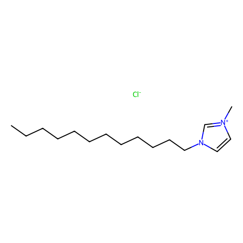 1-十二烷基-3-<em>甲基</em><em>咪唑</em>氯盐，114569-84-5，95%