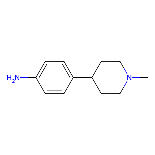 <em>4</em>-(1-甲基<em>哌啶</em>-<em>4</em>-<em>基</em>)苯胺，454482-12-3，95%