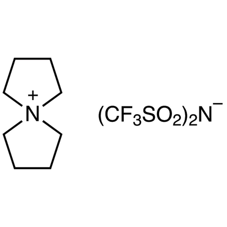 <em>5</em>-氮鎓螺[4.4]<em>壬烷</em>双(三氟甲磺酰)亚胺，706759-44-6，98%