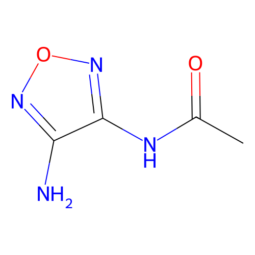 N-(<em>4</em>-<em>氨基</em>-<em>1,2</em>,5-<em>恶</em><em>二</em><em>唑</em>-<em>3</em>-基)乙酰胺，140706-47-4，95%