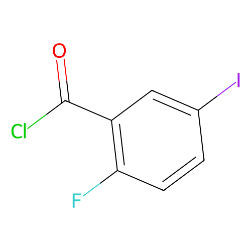2-氟-5-<em>碘</em>代<em>苯</em>甲<em>酰</em>氯，186584-73-6，97%