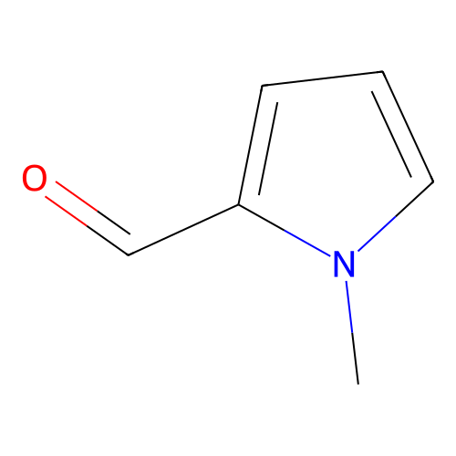 1-甲基-<em>2</em>-吡咯甲醛，1192-58-1，>97.0%(GC)