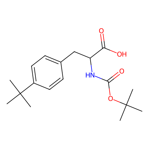 <em>Boc-4</em>-叔丁基-D-<em>苯丙氨酸</em>，250611-12-2，97%