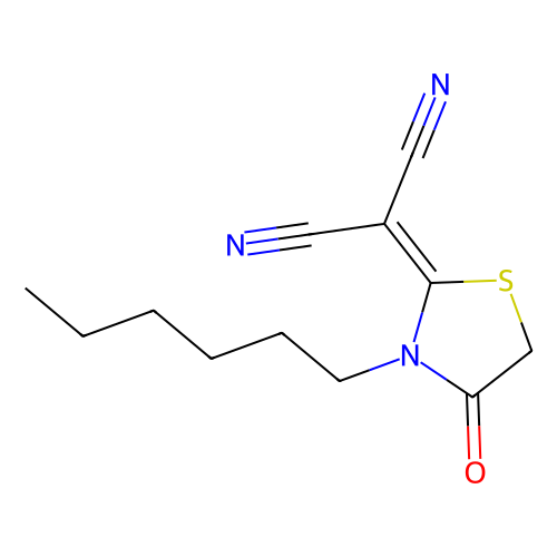 <em>2</em>-(3-己<em>基</em>-4-<em>氧</em><em>代</em>噻唑烷-<em>2</em>-亚基)丙二腈，2084812-77-9，97%