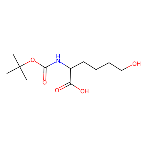 Boc-<em>L-6</em>-羟基正亮<em>氨酸</em>，77611-37-1，98%