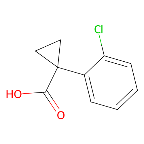 <em>1</em>-(2-氯苯基)环丙烷羧酸，122143-19-5，97%
