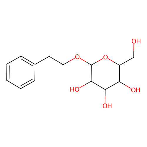β-<em>苯基</em>乙基 β-<em>D</em>-<em>葡萄糖苷</em>，18997-54-1，95%