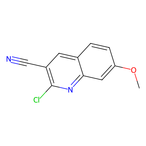 2-<em>氯</em>-<em>7</em>-甲氧基<em>喹啉</em>-3-腈，128259-63-2，97%