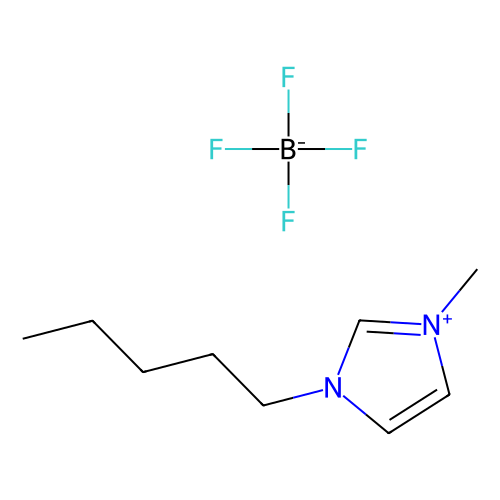 1-甲基-3-戊基-1H-咪唑-3-鎓四氟硼酸盐，244193-49-5，97