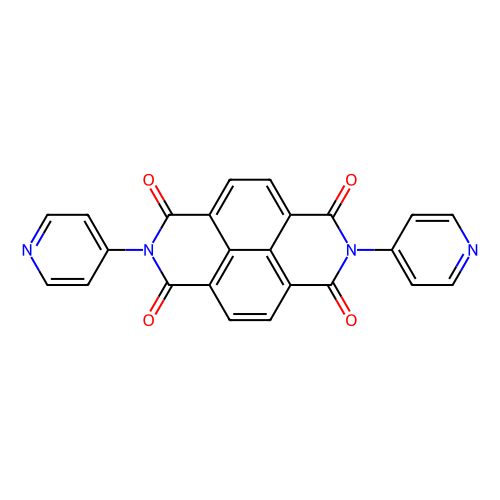 N,N'-双(<em>4</em>-<em>吡啶</em>基)-1,<em>4</em>,5,8-萘四甲<em>酰</em>基<em>二</em><em>酰</em><em>亚胺</em>，34151-49-0，98%