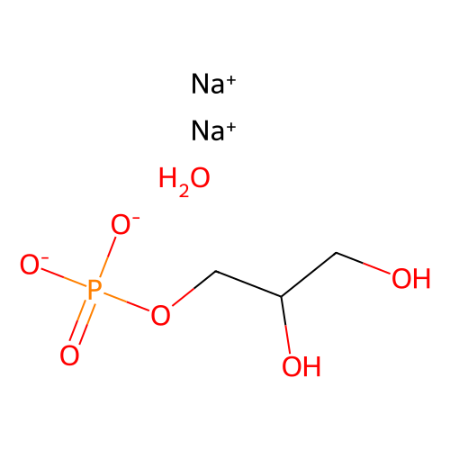 磷酸甘油 二<em>钠盐</em> 水合物，55073-41-1，异构体混合物，P~14%（<em>干</em>基计）