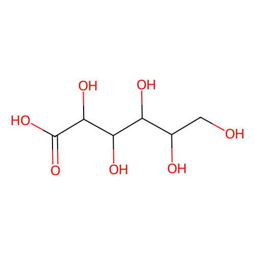 <em>D</em>-葡萄糖酸溶液，526-95-4，24-28 wt. % in H2O
