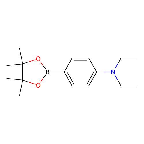 <em>N</em>,<em>N</em>-二乙基-<em>4</em>-(<em>4,4,5</em>,5-四甲基-<em>1,3</em>,2-二氧杂环戊硼烷-<em>2</em>-基)苯胺，920304-57-0，>98.0%