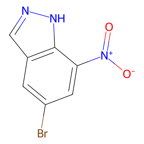 5-<em>溴</em>-<em>7</em>-硝基-1H-吲唑，316810-<em>82</em>-9，97%