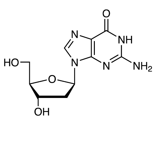 <em>2</em>′-<em>脱氧鸟苷</em> 水合物，961-07-9，99%
