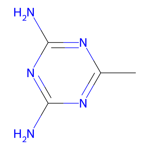 2,4-二氨基-6-甲基-<em>1,3</em>,5-<em>三</em>嗪，542-<em>02</em>-9，98%