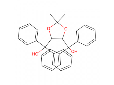 (+)-4,5-双[羟基(二苯基)甲基]-2,2-二甲基-1,3-二氧戊环，93379-49-8，97%