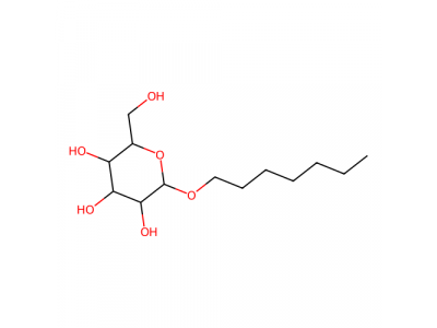 庚基-β-D-吡喃葡萄糖苷，78617-12-6，99%