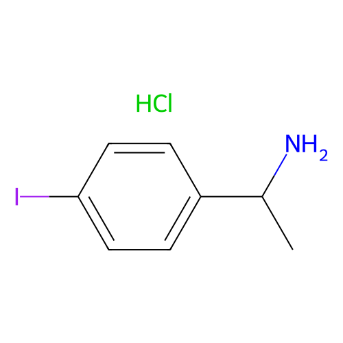 (S)-1-(<em>4</em>-<em>碘</em><em>苯基</em>)乙-1-<em>胺</em>盐酸盐，1308650-40-9，98%