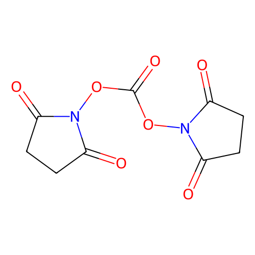 <em>N</em>,<em>N</em>'-琥珀<em>酰</em><em>亚胺</em>基碳酸酯，74124-79-1，98%