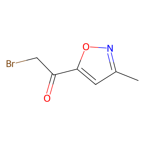 3-甲基-5-溴乙酰基异恶唑，<em>104777</em>-32-4，97%