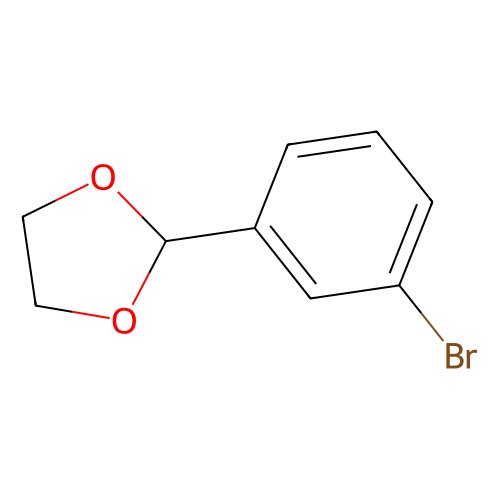 2-(3-溴苯基)-<em>1</em>,3-二氧戊环，17789-14-9，>97.0%(GC)