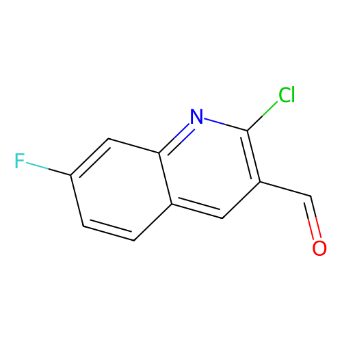 2-氯-7-氟<em>喹啉</em>-<em>3</em>-吡咯<em>甲醛</em>，745830-16-4，98%
