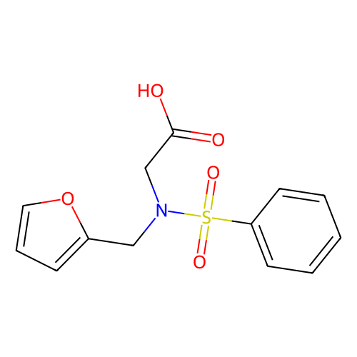 (Benzenesulfonylfuran-2-ylmethylamino)-<em>acetic</em> <em>acid</em>，337494-85-6，98%