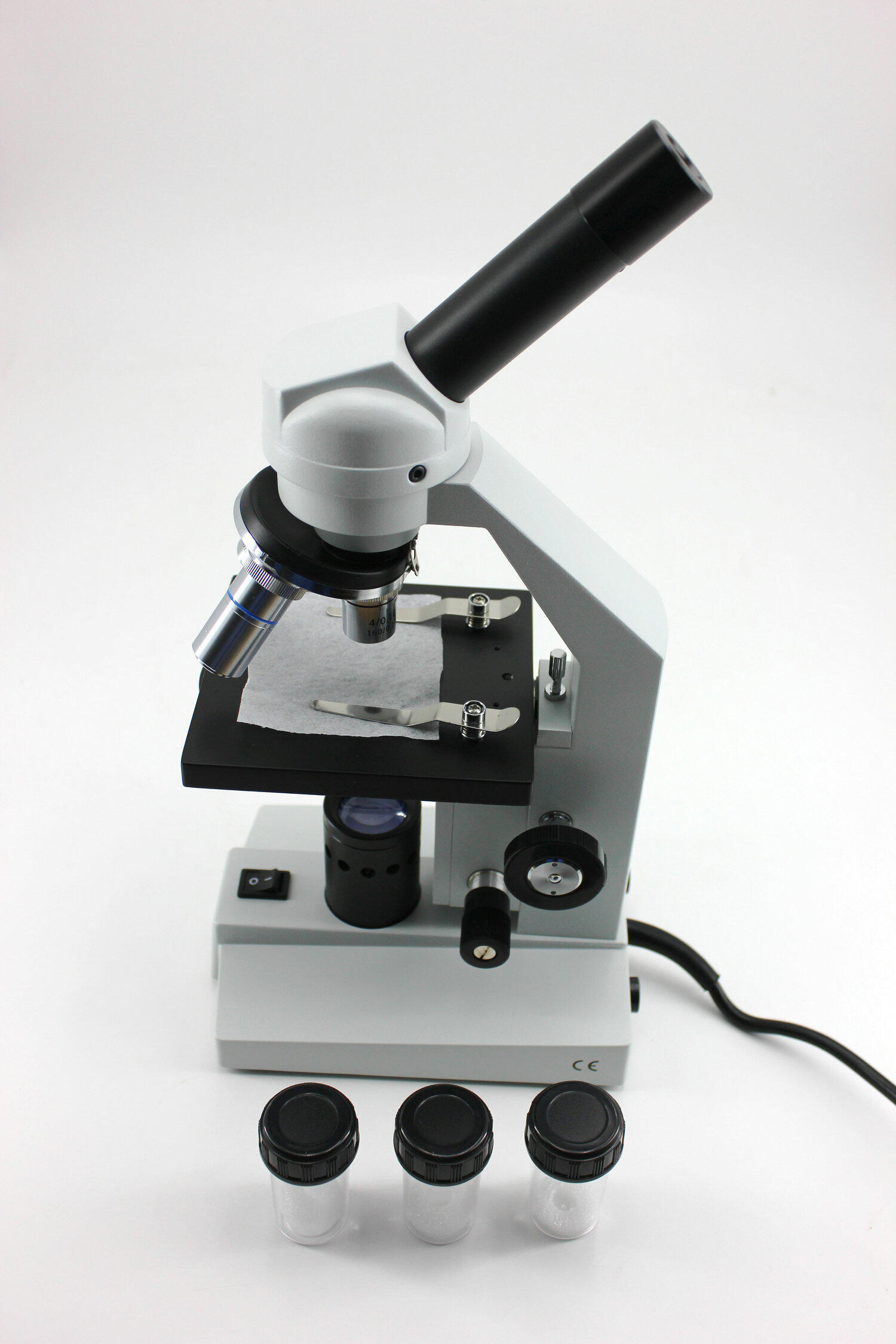 教学用单目生物<em>显微镜</em>及配件