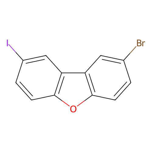 2-溴-8-碘二<em>苯</em><em>并</em><em>呋喃</em>，916435-41-1，98%
