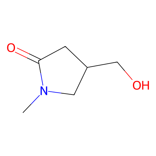 4-(<em>羟</em>甲基)-1-甲基吡咯烷-2-<em>酮</em>，59887-20-6，97%