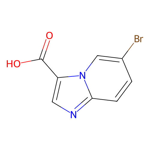 6-溴<em>咪唑</em><em>并</em>[<em>1</em>,2-a]<em>吡啶</em>-<em>3</em>-羧酸，944896-42-8，98%