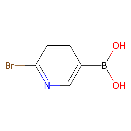 6-溴吡啶-3-<em>硼酸</em>（<em>含有数量</em><em>不等</em><em>的</em><em>酸酐</em>），223463-14-7，97%