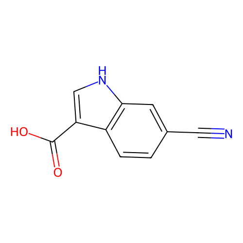 <em>6</em>-氰基-1H-<em>吲哚</em>-3-<em>羧酸</em>，174500-88-0，95%