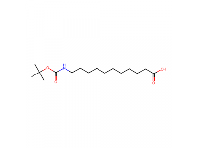 11-[(叔丁氧羰基)氨基]十一烷酸，10436-25-6，98%