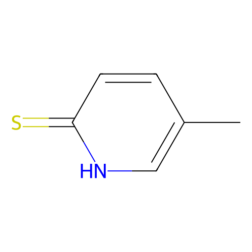 5-<em>甲基</em>-2(<em>1H</em>)-吡啶硫酮，18368-58-6，95%