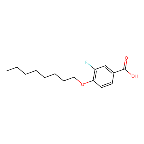 3-氟-4-正辛氧基苯甲酸，326-78-3，97